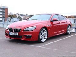 Röd samma som bilen Begagnad 2015 BMW 640 M Sport Sportkupé | 382 900 kr