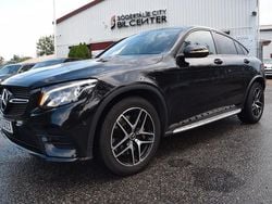 Svart Begagnad 2017 Mercedes GLC220 AMG line Sportkupé | 299 900 kr (Bra pris)