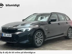 Svart Begagnad 2022 BMW 330e M Sport Kombi | 455 900 kr