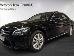 Svart Begagnad 2018 Mercedes C200 Sedan | 249 000 kr (Marknadspris)