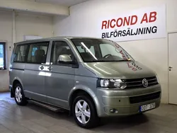 Ljusgrön Begagnad 2012 VW Caravelle Comfortline Minibuss | 159 900 kr