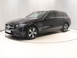 Svart Begagnad 2023 Mercedes C300e Kombi | 398 900 kr (Superpris)