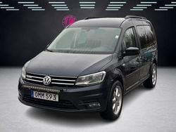 Mörkblå (blå) Begagnad 2016 VW Caddy Maxi Life Life Minibuss | 74 900 kr