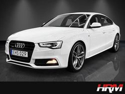 Vit Begagnad 2015 Audi A5 Sportback S-Line Halvkombi | 199 900 kr (Marknadspris)