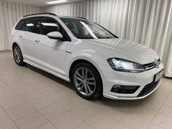 Vit Begagnad 2015 VW Golf VII R-line Kombi | 159 000 kr (Lite dyr)
