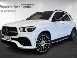 Vit (white) Begagnad 2020 Mercedes GLE450 AMG AMG Line Premium Plus SUV | 689 900 kr
