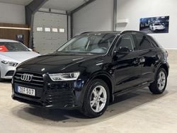 Svart Begagnad 2017 Audi Q3 SUV | 219 900 kr (Marknadspris)