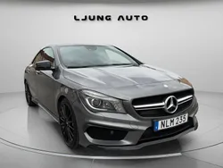 Mörkgrå (grå) Begagnad 2014 Mercedes CLA45 AMG AMG Sportkupé | 244 900 kr (Superpris)