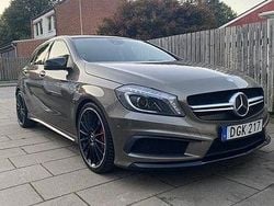 Grå Begagnad 2014 Mercedes A45 AMG AMG Halvkombi | 209 000 kr (Bra pris)