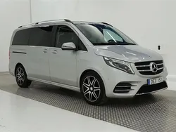 Silver Begagnad 2016 Mercedes V250 Exclusive Minibuss | 389 000 kr (Dyr)