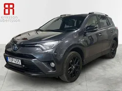 Mörkgrå (grå) Begagnad 2018 Toyota RAV4 Hybrid Edition SUV | 199 900 kr (Marknadspris)