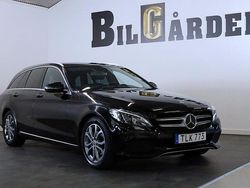 Svart Begagnad 2018 Mercedes C180 Avantgarde Kombi | 209 900 kr (Bra pris)