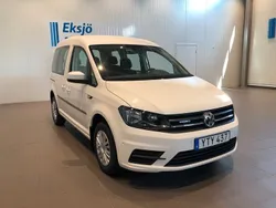 Vit Begagnad 2017 VW Caddy Life Minibuss | 159 900 kr (Lite dyr)