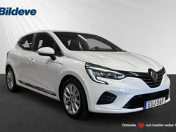 Vit Begagnad 2022 Renault Clio V Intens Halvkombi | 149 900 kr (Marknadspris)