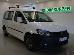 Vit Begagnad 2011 VW Caddy Maxi Minibuss | 59 900 kr (Marknadspris)