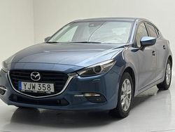 Blå Begagnad 2017 Mazda 3 | 149 900 kr (Marknadspris)