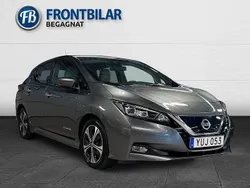 Grå Begagnad 2018 Nissan Leaf 360º Halvkombi | 114 900 kr (Marknadspris)