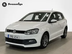 Vit Begagnad 2017 VW Polo R-line Halvkombi | 114 700 kr (Marknadspris)