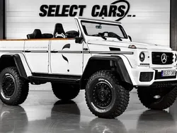 Vit Begagnad 2016 Mercedes G500 4x4² SUV | 1 595 000 kr