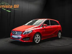 Röd Begagnad 2017 Mercedes B200 Premium Minibuss | 159 900 kr (Marknadspris)