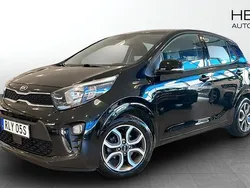 Svart (black) Begagnad 2020 Kia Picanto Advance Halvkombi | 109 900 kr (Bra pris)