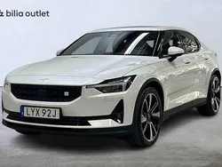 Vit Begagnad 2021 Polestar 2 Long Range Dual motor Sedan | 309 900 kr (Marknadspris)