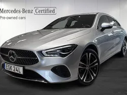 Silver Begagnad 2024 Mercedes CLA250e Shooting Brake Progressive Kombi | 369 000 kr (Superpris)