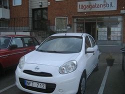 Vit Begagnad 2013 Nissan Micra Halvkombi | 44 000 kr (Marknadspris)