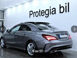 Grå Begagnad 2018 Mercedes CLA220 AMG Sedan | 189 000 kr (Bra pris)