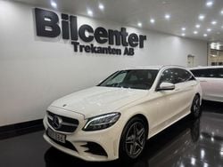 Vit Begagnad 2018 Mercedes C200 AMG Kombi | 219 900 kr (Marknadspris)