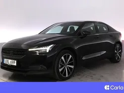 Svart Begagnad 2022 Polestar 2 Long Range Single Motor Sedan | 339 900 kr (Marknadspris)