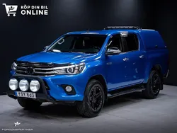 Blå Begagnad 2017 Toyota HiLux Pickup | 398 900 kr