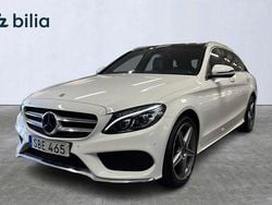 Vit Begagnad 2018 Mercedes C200 AMG line Kombi | 279 000 kr (Marknadspris)