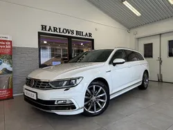 Vit Begagnad 2017 VW Passat R-line Kombi | 159 900 kr (Bra pris)