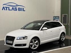 Vit Begagnad 2011 Audi A3 Sportback Halvkombi | 99 900 kr (Marknadspris)