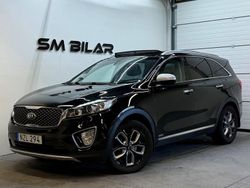 Svart Begagnad 2016 Kia Sorento SUV | 204 700 kr (Bra pris)