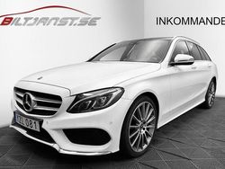 Vit Begagnad 2017 Mercedes C220 AMG Kombi | 279 900 kr (Dyr)