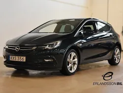 Grön Begagnad 2016 Opel Astra Dynamic Halvkombi | 124 900 kr (Marknadspris)