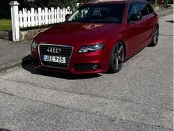 Röd Begagnad 2009 Audi A4 S-Line Kombi | 55 000 kr (Dyr)
