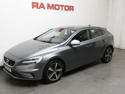 Grå Begagnad 2019 Volvo V40 R-Design Kombi | 189 900 kr (Marknadspris)