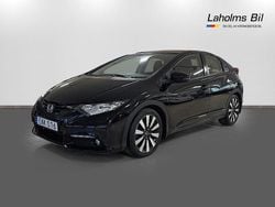 Blå Begagnad 2014 Honda Civic Sport Halvkombi | 118 900 kr (Marknadspris)