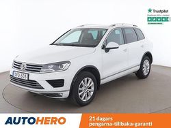 Vit Begagnad 2016 VW Touareg SUV | 192 000 kr (Marknadspris)