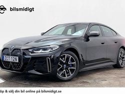 Svart Begagnad 2022 BMW i4 M Sport Sedan | 517 900 kr (Bra pris)