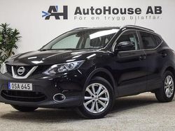 Svart Begagnad 2015 Nissan Qashqai 360º SUV | 104 000 kr (Marknadspris)