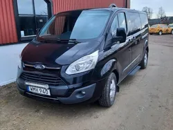 Svart Begagnad 2017 Ford Tourneo Custom Minibuss | 250 000 kr