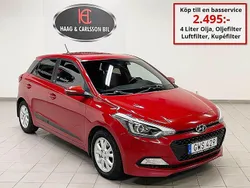 Röd Begagnad 2016 Hyundai i20 Kombi | 64 900 kr
