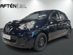 Svart Begagnad 2016 Nissan Micra Halvkombi | 89 800 kr (Marknadspris)