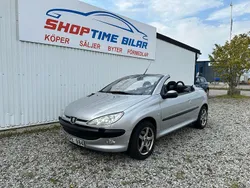 Ljusgrå (grå) Begagnad 2001 Peugeot 206 CC Cab | 34 900 kr (Dyr)