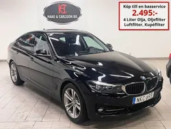 Svart Begagnad 2017 BMW 320 Gran Turismo Sport Line Halvkombi | 199 000 kr (Marknadspris)