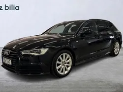 Svart Begagnad 2015 Audi A6 S-Line Kombi | 174 900 kr (Bra pris)